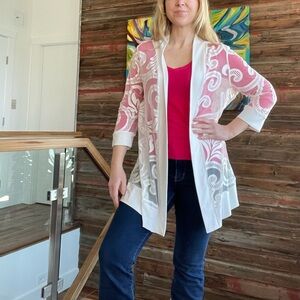 TanJay White Sheer Top